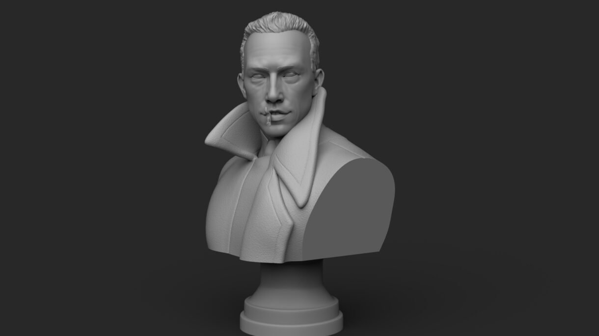 albert-camus Clay Render By MD. Arif Ahmed